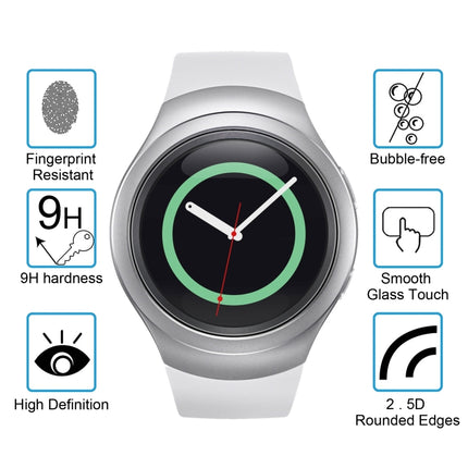 2 PCS ENKAY Hat-Prince for Samsung Gear S2 Smart Watch 0.2mm 9H Surface Hardness 2.15D Explosion-proof Tempered Glass Screen Film - DealBuddy