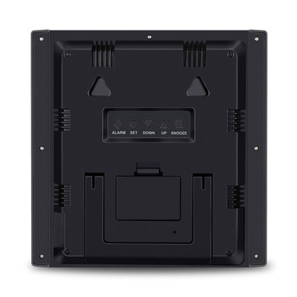 TS-8608 Multifunction Large Screen Clock Household Creative Thermometer Hygrometer - DealBuddy