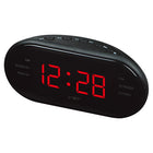 Oval Radio LED Digital Alarm Clock
