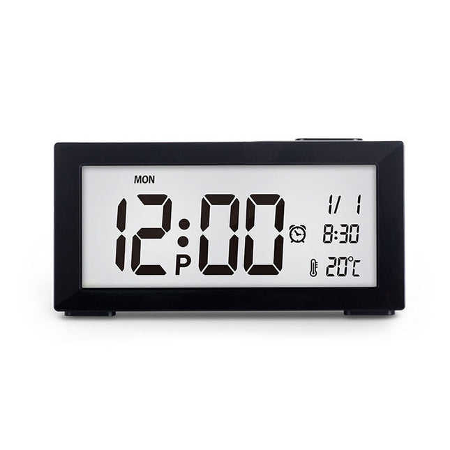 Automatic Night Light Electronic Clock Large Screen Adjustable Backlight Alarm Clock