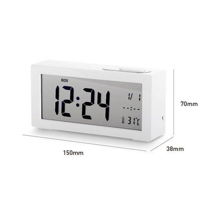 Automatic Night Light Electronic Clock Large Screen Adjustable Backlight Alarm Clock