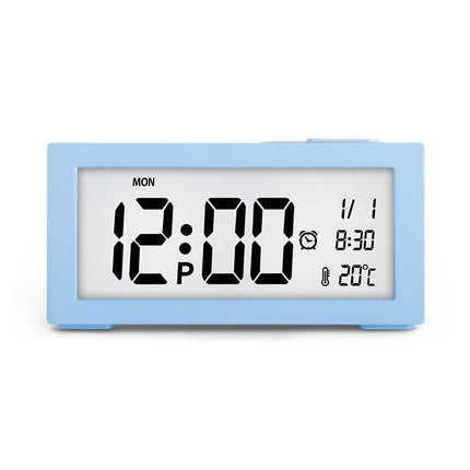 Automatic Night Light Electronic Clock Large Screen Adjustable Backlight Alarm Clock