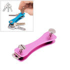Portable Metal Key Storage Clip, (Red), (Black), (Orange), (Pink), (Green), (Grey) - DealBuddy