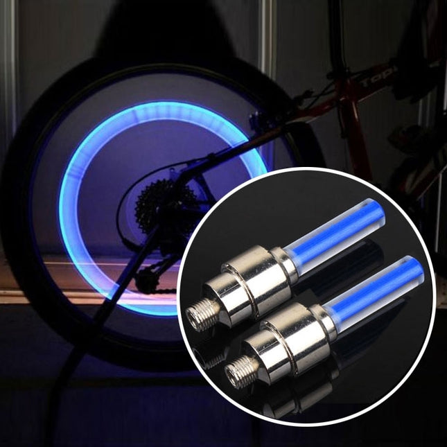 2 PCS Wheel Tyre Lamp With Battery for Car / Motorbike / Bike - DealBuddy