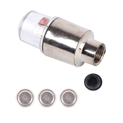 2 PCS Valve Cap Light Wheel Tyre Lamp With Battery for Car / Motorbike / Bike
