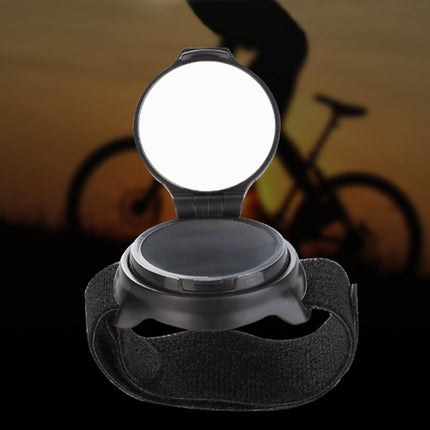 Bicycle 360 Degree Back Mirror Arm Wrist Strap Rear View Mirror