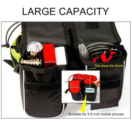 Bicycle Phone Bags Mountain Road Bike Front Head Bag Handlebar Bag - DealBuddy