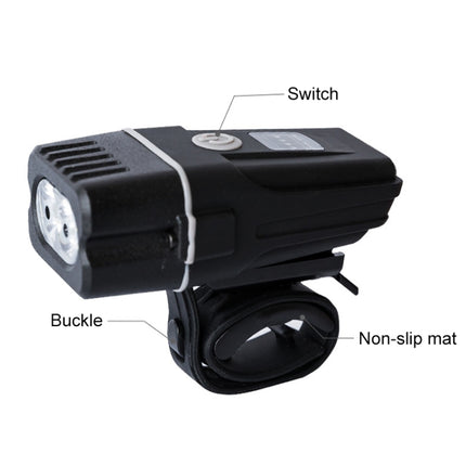 Mountain Bike Light Headlights Super Bright Rechargeable Flashlight Night Riding Equipment