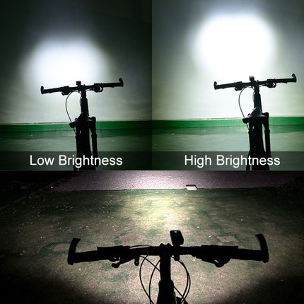 Mountain Bike Light Headlights Super Bright Rechargeable Flashlight Night Riding Equipment