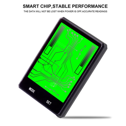 2.8 inch English Wireless Waterproof Cycle Computer LCD Odometer Speedometer with Extension Holder