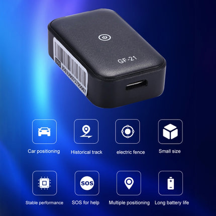 2G Car / Pet GPS Tracker GPS+LBS+WiFi Locator, GF21 - DealBuddy