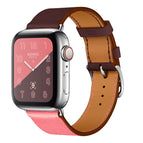 38mm Pink+Wine Red