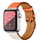 38mm Rice White+Orange