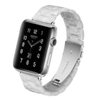 For Apple Watch Series 4 44mm & Series 3 & 2 & 1 42mm / Pearl White
