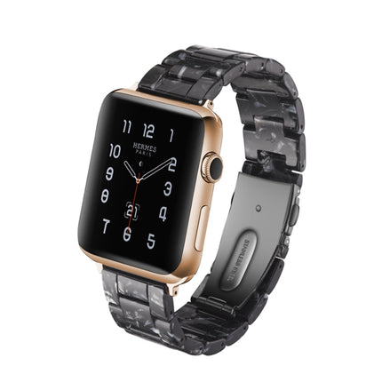 Simple Fashion Resin Watch Strap for, For Apple Watch Series 4 44mm & Series 3 & 2 & 1 42mm, For Apple Watch Series 4 40mm & Series 3 & 2 & 1 38mm, For Apple Watch Series 4 44mm & Series 3 & 2 & 1 42mm & Series 3 & 2 & 1 42mm - DealBuddy