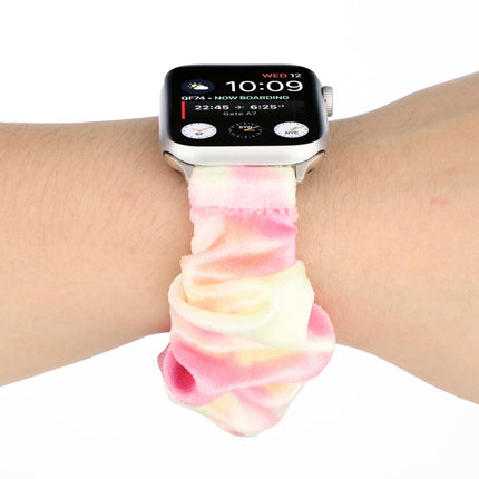 Flannel Hair Ring Replacement Strap Watchband, For Apple Watch Ultra 49mm / Series 8&7 45mm / SE 2&6&SE&5&4 44mm / 3&2&1 42mm, For Apple Watch Series 7 45mm / 6 & SE & 5 & 4 44mm / 3 & 2 & 1 42mm                                                         ... - DealBuddy
