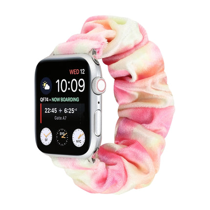Flannel Hair Ring Replacement Strap Watchband, For Apple Watch Ultra 49mm / Series 8&7 45mm / SE 2&6&SE&5&4 44mm / 3&2&1 42mm, For Apple Watch Series 7 45mm / 6 & SE & 5 & 4 44mm / 3 & 2 & 1 42mm                                                         ... - DealBuddy