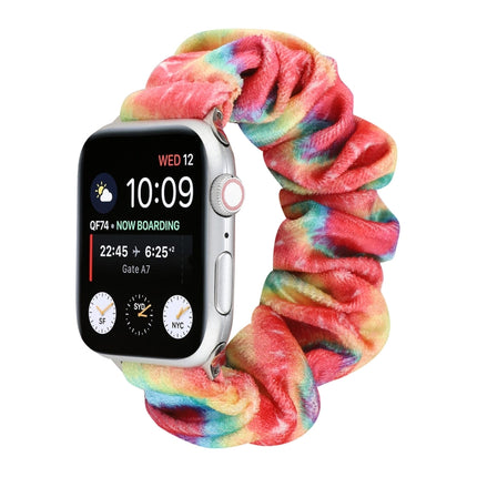 Flannel Hair Ring Replacement Strap Watchband, For Apple Watch Ultra 49mm / Series 8&7 45mm / SE 2&6&SE&5&4 44mm / 3&2&1 42mm, For Apple Watch Series 7 45mm / 6 & SE & 5 & 4 44mm / 3 & 2 & 1 42mm                                                         ... - DealBuddy