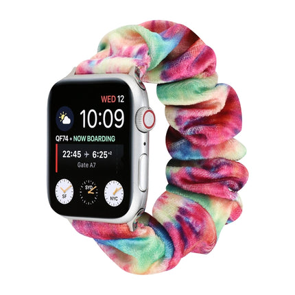 Flannel Hair Ring Replacement Strap Watchband, For Apple Watch Ultra 49mm / Series 8&7 45mm / SE 2&6&SE&5&4 44mm / 3&2&1 42mm, For Apple Watch Series 7 45mm / 6 & SE & 5 & 4 44mm / 3 & 2 & 1 42mm                                                         ... - DealBuddy