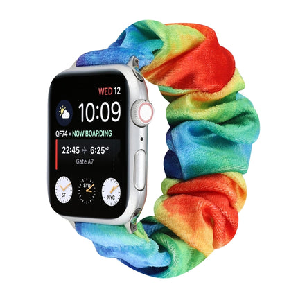 Flannel Hair Ring Replacement Strap Watchband, For Apple Watch Ultra 49mm / Series 8&7 45mm / SE 2&6&SE&5&4 44mm / 3&2&1 42mm, For Apple Watch Series 7 45mm / 6 & SE & 5 & 4 44mm / 3 & 2 & 1 42mm                                                         ... - DealBuddy