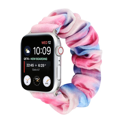 Flannel Hair Ring Replacement Strap Watchband, For Apple Watch Ultra 49mm / Series 8&7 45mm / SE 2&6&SE&5&4 44mm / 3&2&1 42mm, For Apple Watch Series 7 45mm / 6 & SE & 5 & 4 44mm / 3 & 2 & 1 42mm                                                         ... - DealBuddy