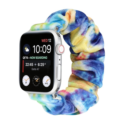 Flannel Hair Ring Replacement Strap Watchband, For Apple Watch Ultra 49mm / Series 8&7 45mm / SE 2&6&SE&5&4 44mm / 3&2&1 42mm, For Apple Watch Series 7 45mm / 6 & SE & 5 & 4 44mm / 3 & 2 & 1 42mm                                                         ... - DealBuddy