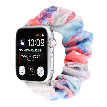 Flannel Hair Ring Replacement Strap Watchband, For Apple Watch Ultra 49mm / Series 8&7 45mm / SE 2&6&SE&5&4 44mm / 3&2&1 42mm, For Apple Watch Series 7 45mm / 6 & SE & 5 & 4 44mm / 3 & 2 & 1 42mm                                                         ... - DealBuddy