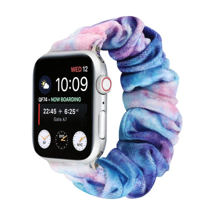Flannel Hair Ring Replacement Strap Watchband, For Apple Watch Ultra 49mm / Series 8&7 45mm / SE 2&6&SE&5&4 44mm / 3&2&1 42mm, For Apple Watch Series 7 45mm / 6 & SE & 5 & 4 44mm / 3 & 2 & 1 42mm                                                         ... - DealBuddy