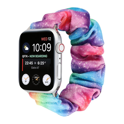 Flannel Hair Ring Replacement Strap Watchband, For Apple Watch Ultra 49mm / Series 8&7 45mm / SE 2&6&SE&5&4 44mm / 3&2&1 42mm, For Apple Watch Series 7 45mm / 6 & SE & 5 & 4 44mm / 3 & 2 & 1 42mm                                                         ... - DealBuddy