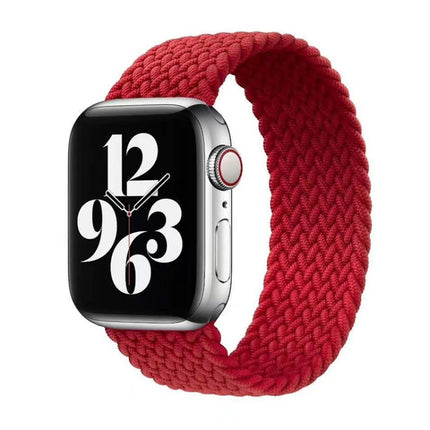 Single-turn Nylon Woven Watchband For Apple Watch Series 6 & SE & 5 & 4 40mm / 3 & 2 & 1 38mm, S, M, L - DealBuddy