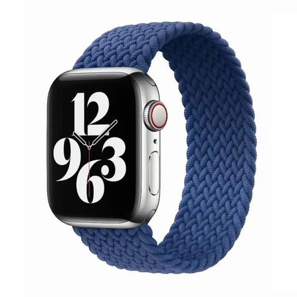 Single-turn Nylon Woven Watchband For Apple Watch Series 6 & SE & 5 & 4 40mm / 3 & 2 & 1 38mm, S, M, L - DealBuddy