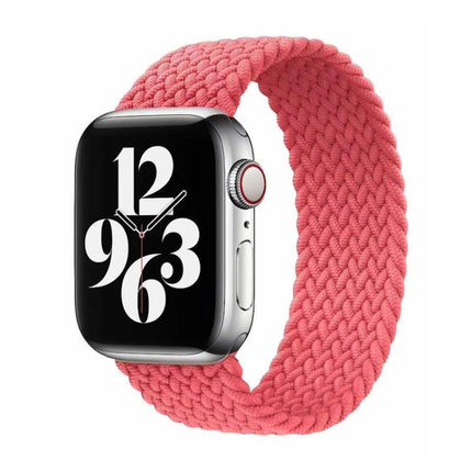 Single-turn Nylon Woven Watchband For Apple Watch Series 6 & SE & 5 & 4 44mm / 3 & 2 & 1 42mm, S, M, L - DealBuddy
