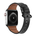 Replacement Genuine Leather Watchbands, For Apple Watch Series 7 45mm / 6 & SE & 5 & 4 44mm / 3 & 2 & 1 42mm, For Apple Watch Series 7 41mm / 6 & SE & 5 & 4 40mm / 3 & 2 & 1 38mm - DealBuddy