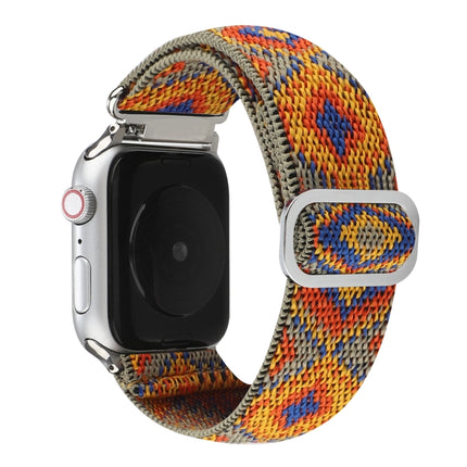Metal Japanese Buckle Elastic Nylon Replacement Watchbands, For Apple Watch Series 7 45mm / 6 & SE & 5 & 4 44mm / 3 & 2 & 1 42mm, For Apple Watch Series 8&7 41mm / SE 2&6&SE&5&4 40mm / 3&2&1 38mm                                                         ... - DealBuddy