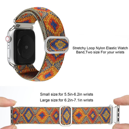 Metal Japanese Buckle Elastic Nylon Replacement Watchbands, For Apple Watch Series 7 45mm / 6 & SE & 5 & 4 44mm / 3 & 2 & 1 42mm, For Apple Watch Series 8&7 41mm / SE 2&6&SE&5&4 40mm / 3&2&1 38mm                                                         ... - DealBuddy