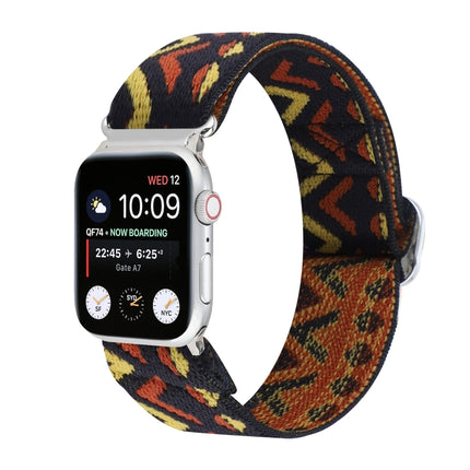 Metal Japanese Buckle Elastic Nylon Replacement Watchbands, For Apple Watch Series 7 45mm / 6 & SE & 5 & 4 44mm / 3 & 2 & 1 42mm, For Apple Watch Series 8&7 41mm / SE 2&6&SE&5&4 40mm / 3&2&1 38mm                                                         ... - DealBuddy