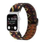 Metal Japanese Buckle Elastic Nylon Replacement Watchbands, For Apple Watch Series 7 45mm / 6 & SE & 5 & 4 44mm / 3 & 2 & 1 42mm, For Apple Watch Series 8&7 41mm / SE 2&6&SE&5&4 40mm / 3&2&1 38mm                                                         ... - DealBuddy