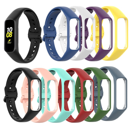 For Samsung Galaxy Fit 2 Silicone Replacement Wrist Strap Watchband - DealBuddy