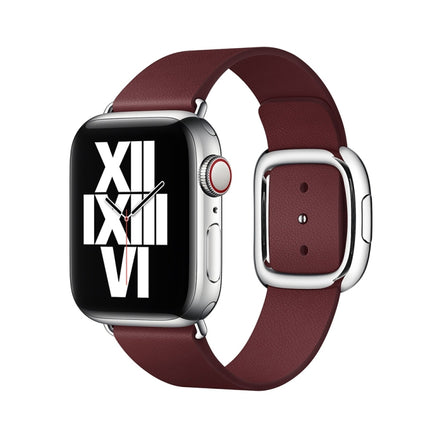 Modern Style Leather Watch Band For Apple Watch 42mm / 41mm / 40mm / 38mm, For Apple Watch 42mm / 41mm / 40mm / 38mm - DealBuddy