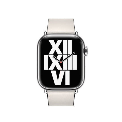 Modern Style Leather Watch Band For Apple Watch 42mm / 41mm / 40mm / 38mm, For Apple Watch 42mm / 41mm / 40mm / 38mm - DealBuddy
