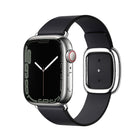 Modern Style Leather Watch Band For Apple Watch 42mm / 41mm / 40mm / 38mm, For Apple Watch 42mm / 41mm / 40mm / 38mm - DealBuddy