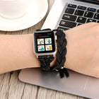 Hand-woven Leather Watchband For Apple Watch Series 6 & SE & 5 & 4 40mm / 3 & 2 & 1 38mm - DealBuddy
