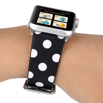 Fashion Dot Series Watchband For Apple Watch Series 6 & SE & 5 & 4 40mm / 3 & 2 & 1 38mm, For Apple Watch Series 7 41mm / 6 & SE & 5 & 4 40mm / 3 & 2 & 1 38mm, For Apple Watch Series 8&7 41mm / SE 2&6&SE&5&4 40mm / 3&2&1 38mm - DealBuddy