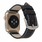 Calfskin Genuine Leather Watchband For Apple Watch Series 6 & SE & 5 & 4 44mm / 3 & 2 & 1 42mm - DealBuddy