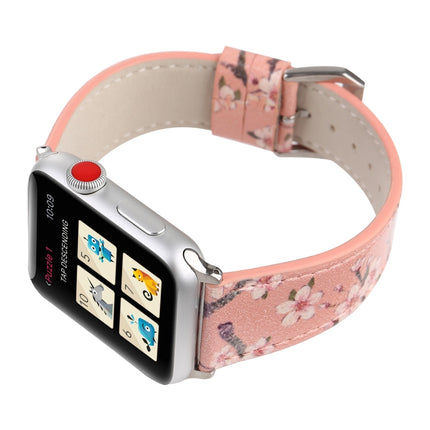 Plum Series Leather Replacement Watchbands For Apple Watch Series 6 & SE & 5 & 4 44mm / 3 & 2 & 1 42mm, For Apple Watch Ultra 49mm / Series 8&7 45mm / SE 2&6&SE&5&4 44mm / 3&2&1 42mm, For Apple Watch Series 7 45mm / 6 & SE & 5 & 4 44mm / 3 & 2 & 1 42mm - DealBuddy