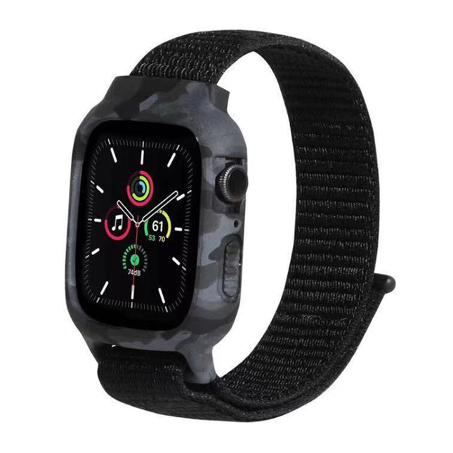 Nylon Replacement Wrist Strap Watchbands For Apple Watch Series 6 & SE & 5 & 4 40mm / 3 & 2 & 1 38mm - DealBuddy