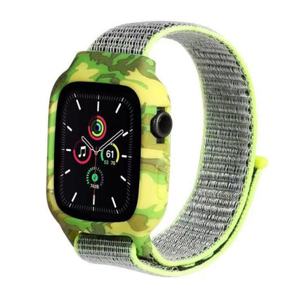 Nylon Replacement Wrist Strap Watchbands For Apple Watch Series 6 & SE & 5 & 4 40mm / 3 & 2 & 1 38mm - DealBuddy