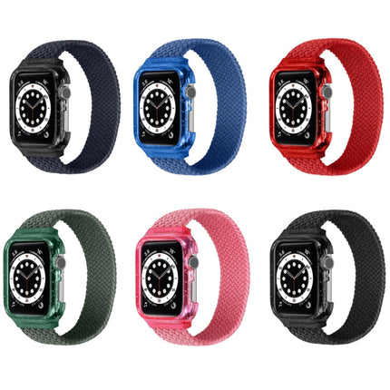 Weave Replacement Wrist Strap Watchbands with Frame For Apple Watch Series 6 & SE & 5 & 4 44mm / 3 & 2 & 1 42mm - DealBuddy