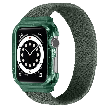 Weave Replacement Wrist Strap Watchbands with Frame For Apple Watch Series 6 & SE & 5 & 4 44mm / 3 & 2 & 1 42mm, 128mm, 135mm, 140mm, 145mm, 150mm, 155mm, 160mm, 165mm - DealBuddy
