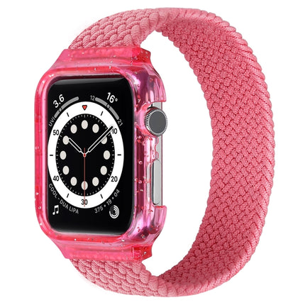 Weave Replacement Wrist Strap Watchbands with Frame For Apple Watch Series 6 & SE & 5 & 4 44mm / 3 & 2 & 1 42mm, 128mm, 135mm, 140mm, 145mm, 150mm, 155mm, 160mm, 165mm - DealBuddy